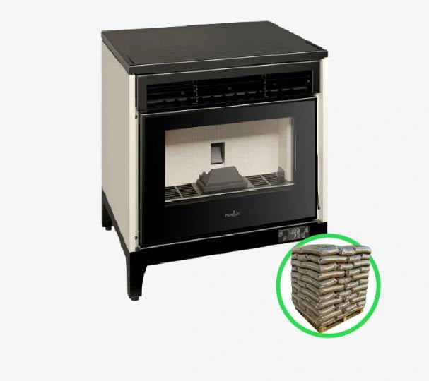 Estufa de pellets Ferlux Odin – Modular (6 kW / 8 kW / 10 kW)